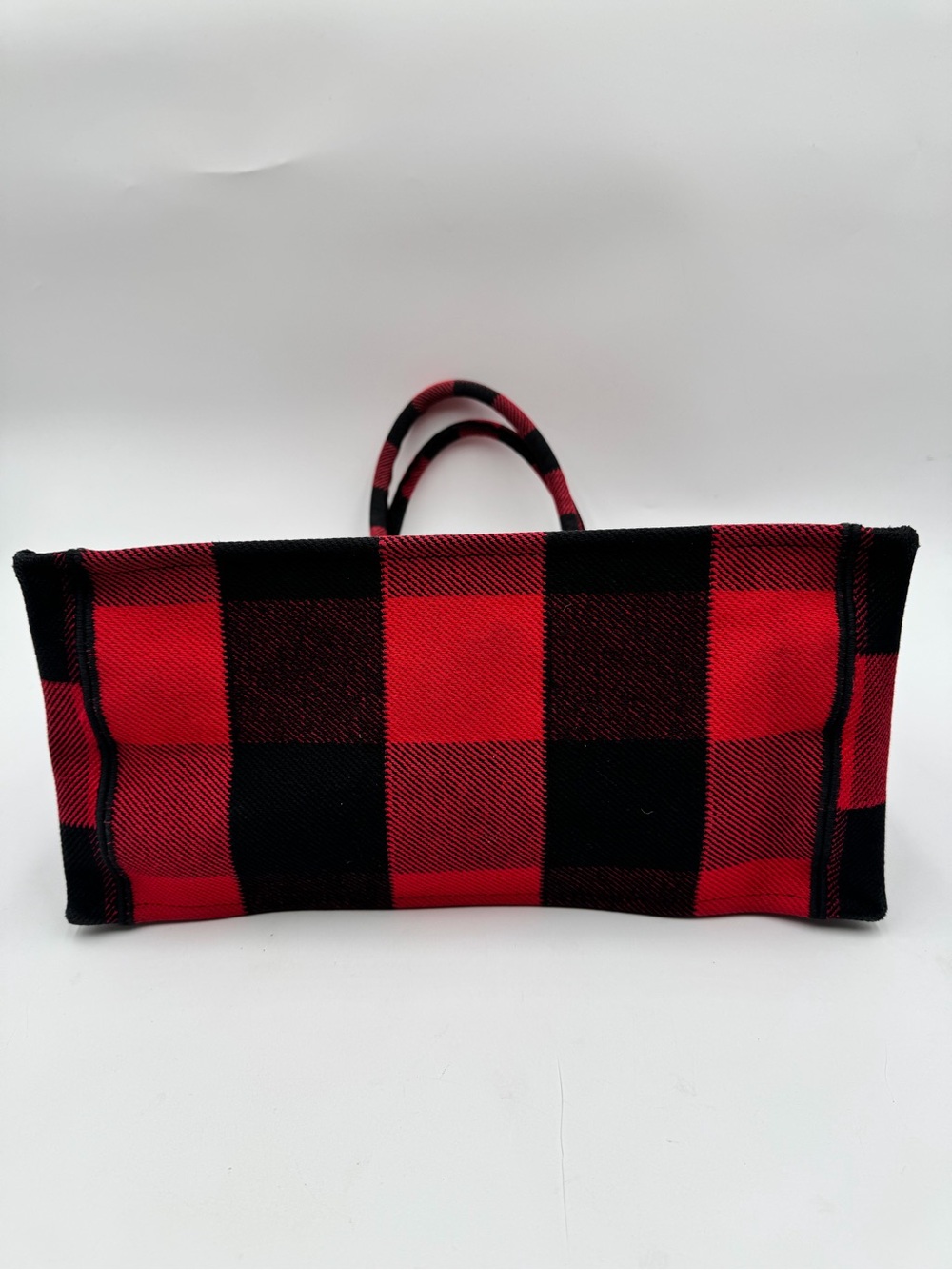 Christian Dior plaid tote - Picture 5 of 8
